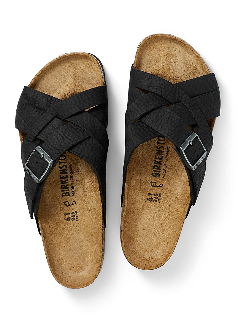Birkenstock Black Lugano sandals Men for men