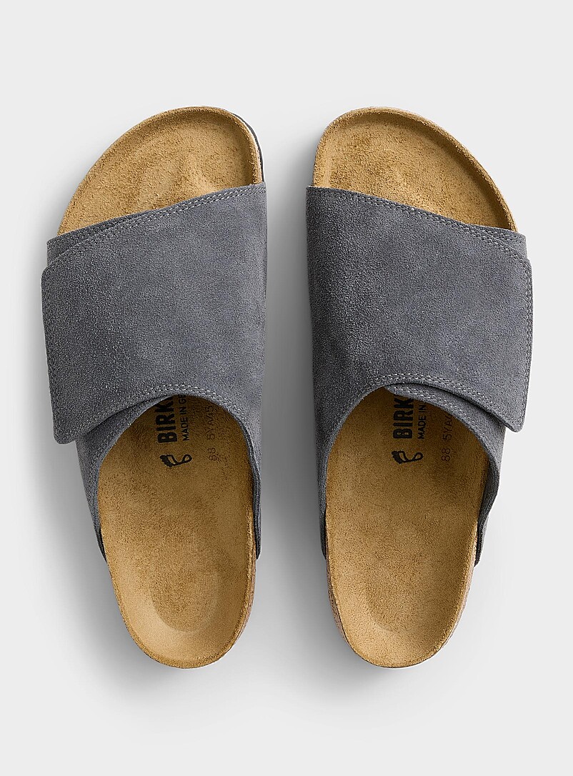 Solana charcoal slide sandals Men product image 2