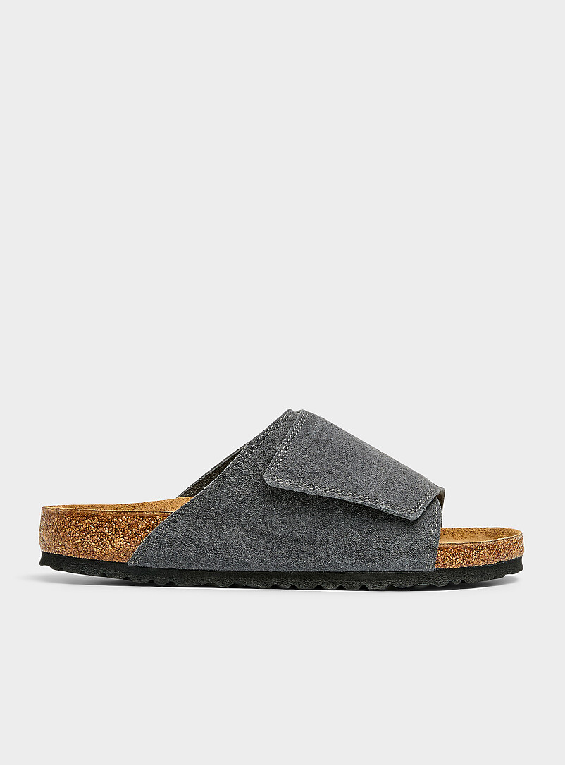 Solana charcoal slide sandals Men product image 3