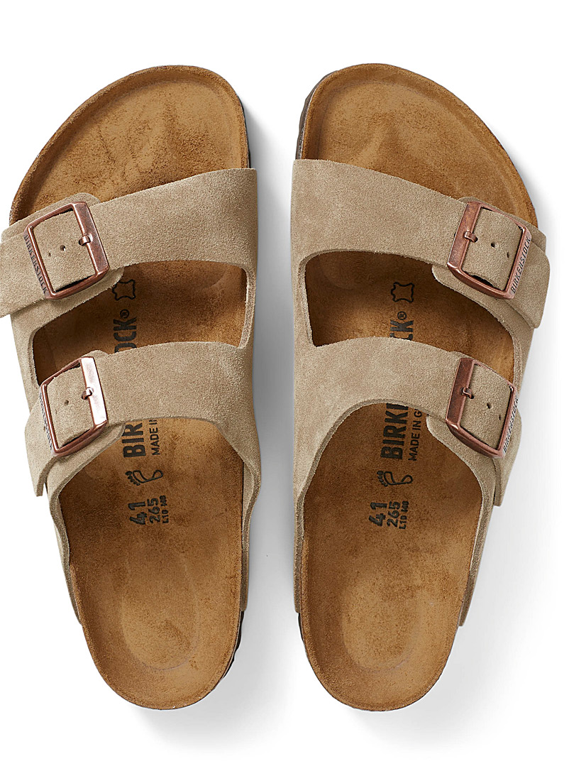Arizona taupe suede sandals Men product image 2