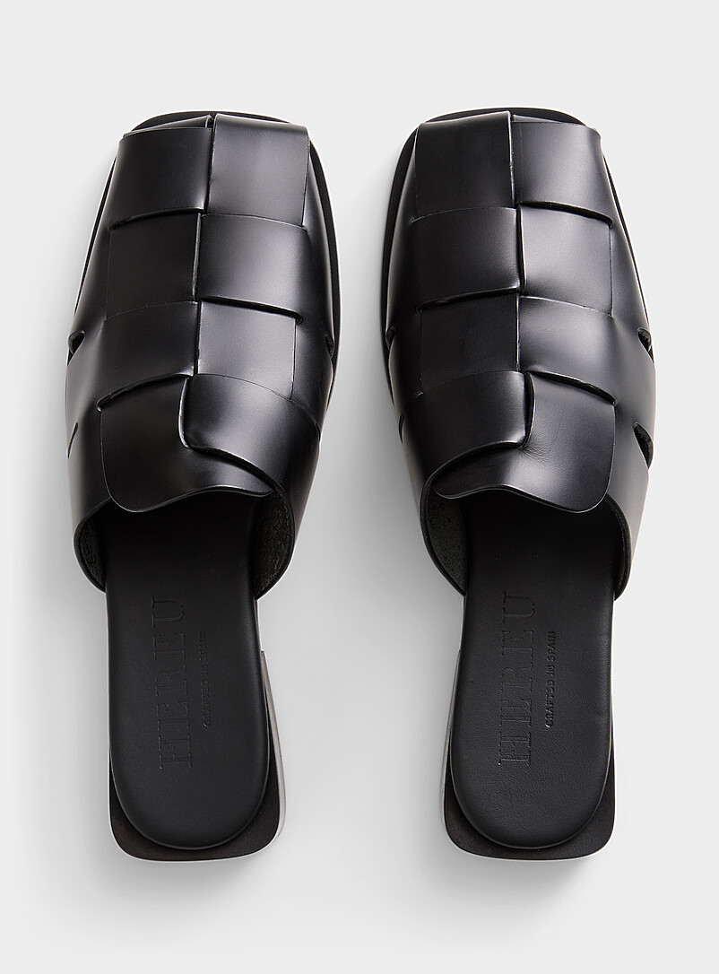 Coraia basket-weave leather mules Women product image 2