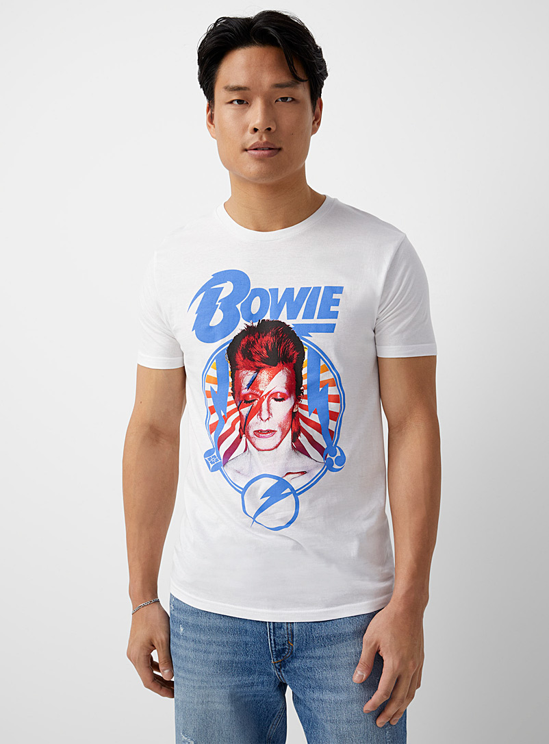 Le 31: Le t-shirt Bowie Beige crème pour homme