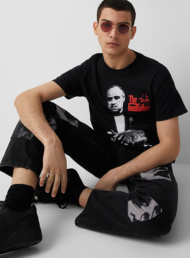 Djab Black The Godfather T-shirt for men