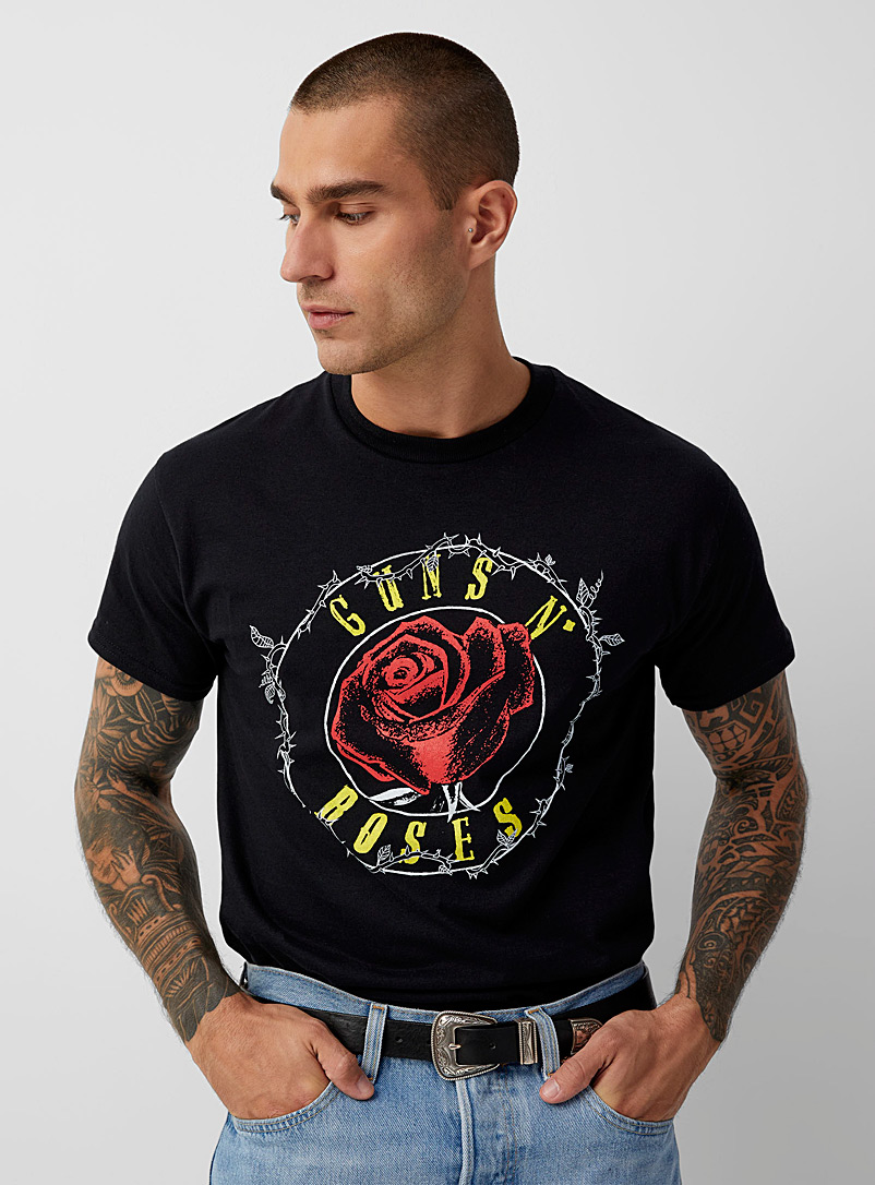 Le 31 Black Guns N' Roses T-shirt for men