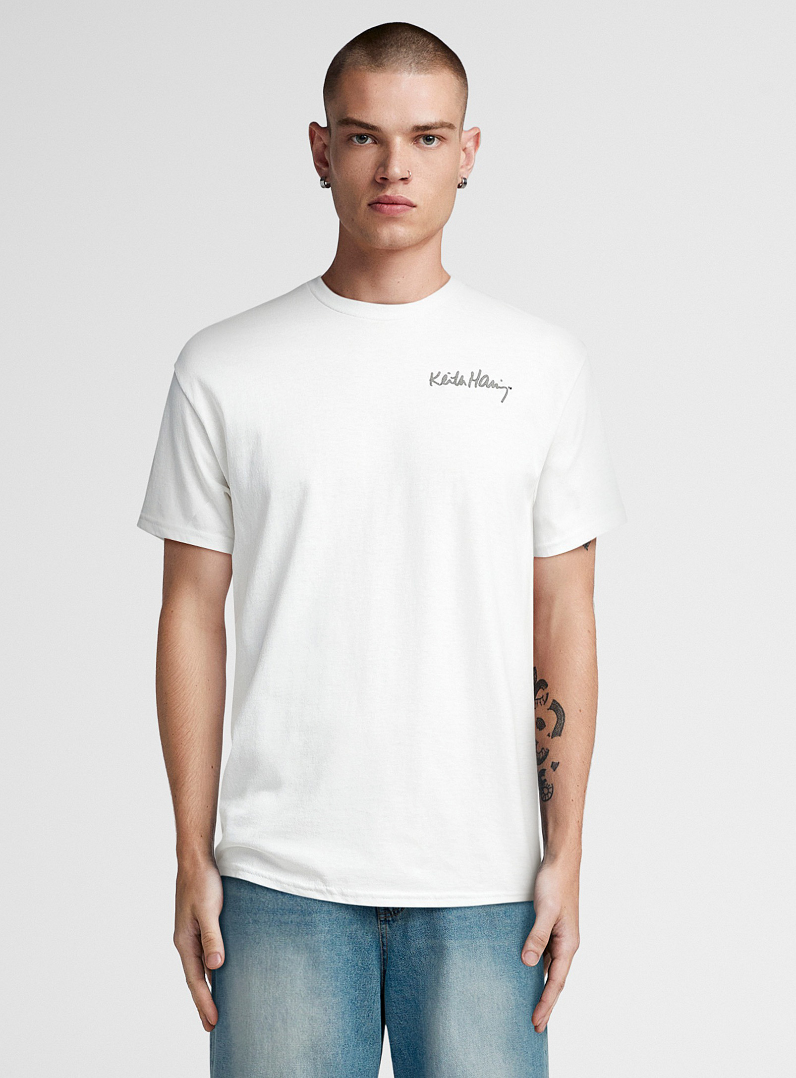 Djab Keith Haring T-shirt In White