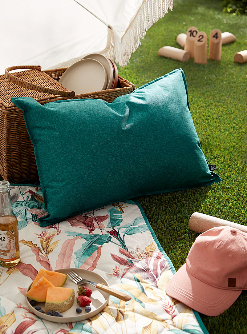 Simons Maison Teal Ocean breeze outdoor cushion