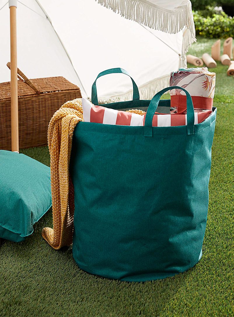 Simons Maison Teal Ocean breeze large outdoor bag