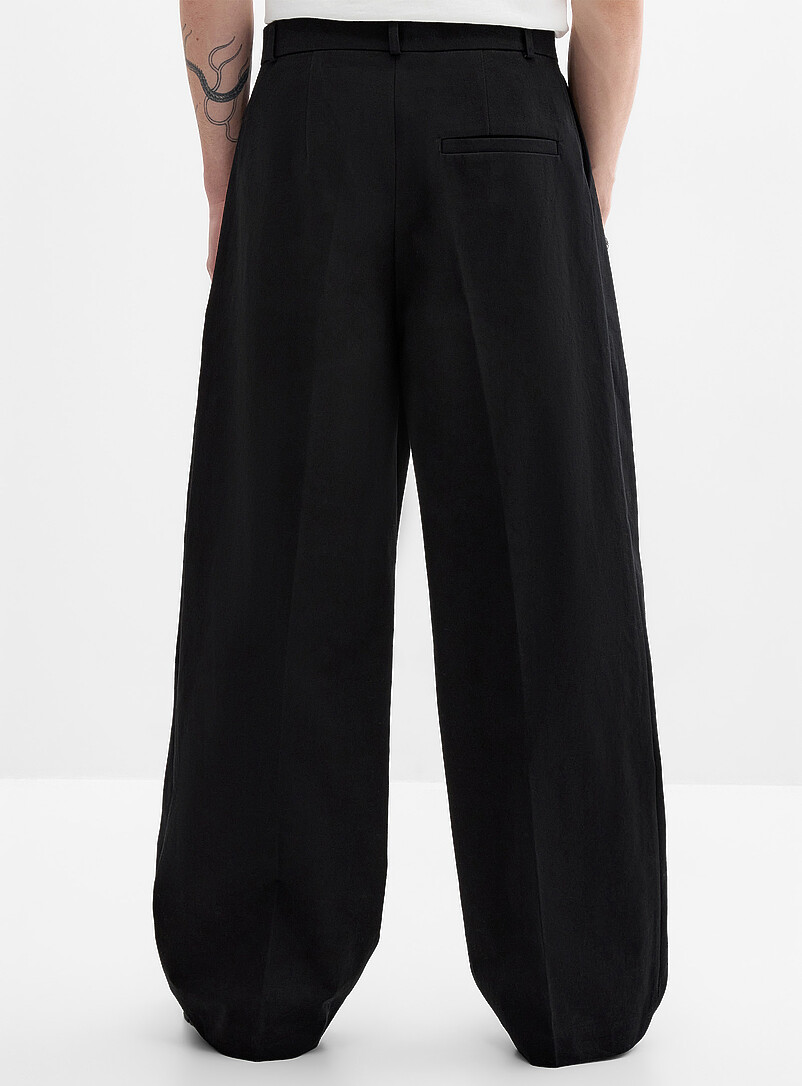 Baggy double-pleat chinos Loose fit Imported from Seoul product image 3