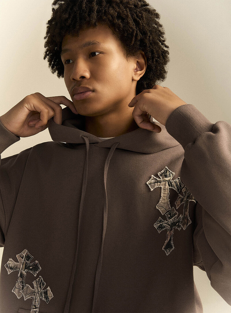 Camo-cross hoodie Imported from Seoul product image 2