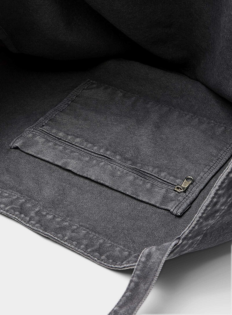 Large faded canvas tote Imported from Seoul product image 3