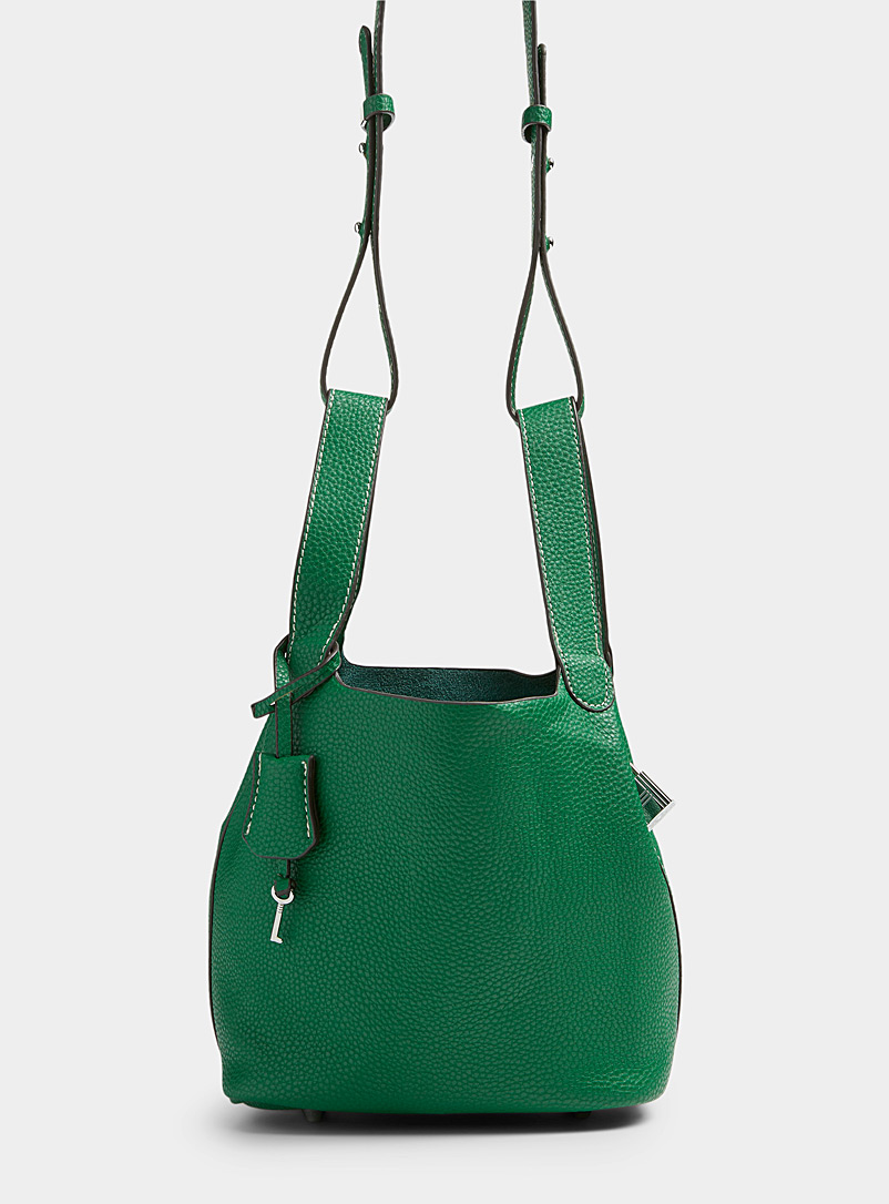 Simons Green Double-handle hobo bag for women