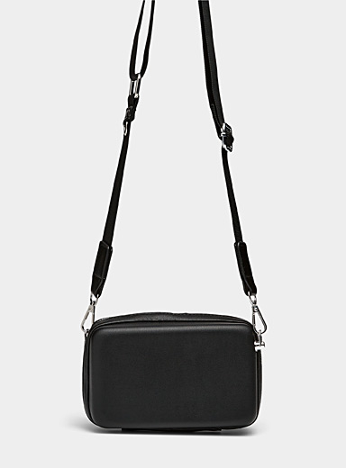 New Plaid Large Leather Travel Bag Men Handbag Crossbody Shoulder