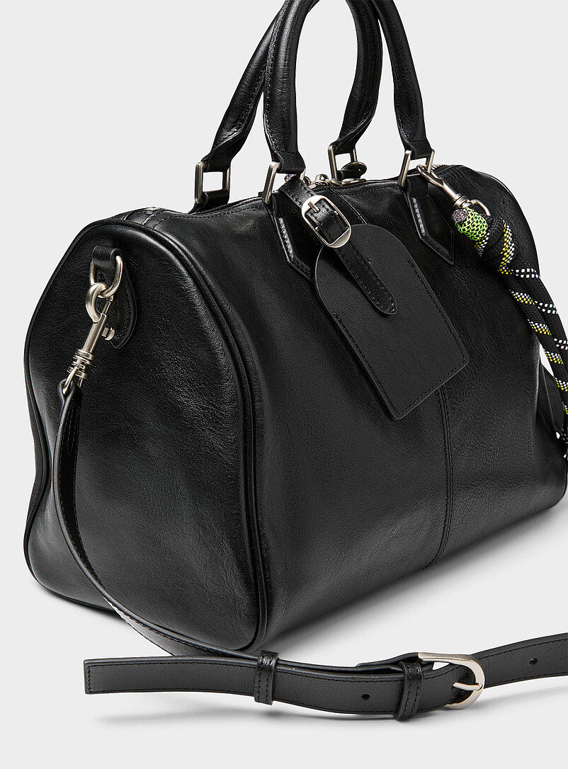 Genuine leather bowling bag | Le 31 | Men's Crossbody Bags| Simons