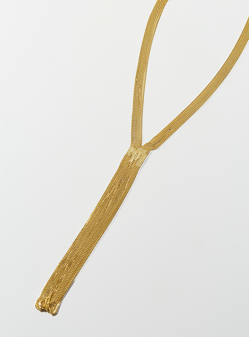 Maggoosh Assorted Golden lavish necklace for women