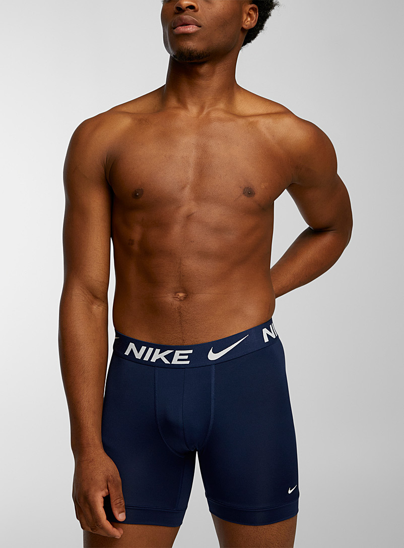 Nike Marine Blue Essential Micro blue boxer brief for men
