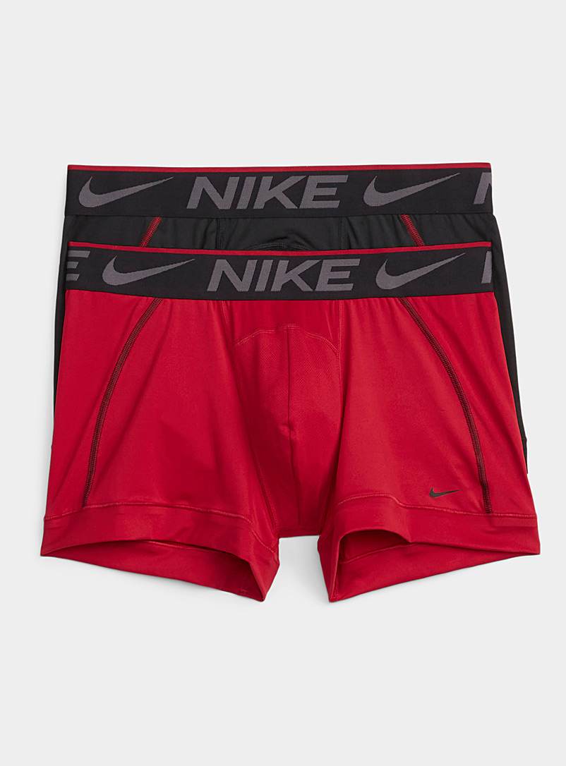 Nike Red Breathe Micro boxer briefs 2-pack for men