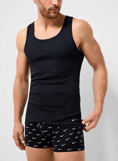 Dri-Fit ribbed tank undershirts 2-pack