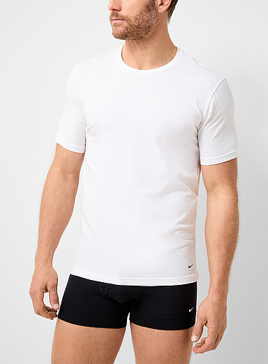 Stretch crew neck undershirts 2-pack