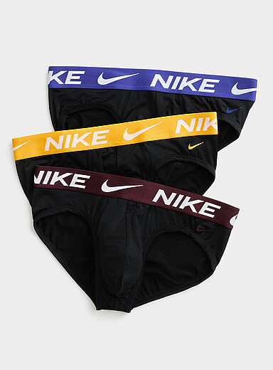 Colourful-waist stretch briefs Dri-FIT Essential Micro 3-pack