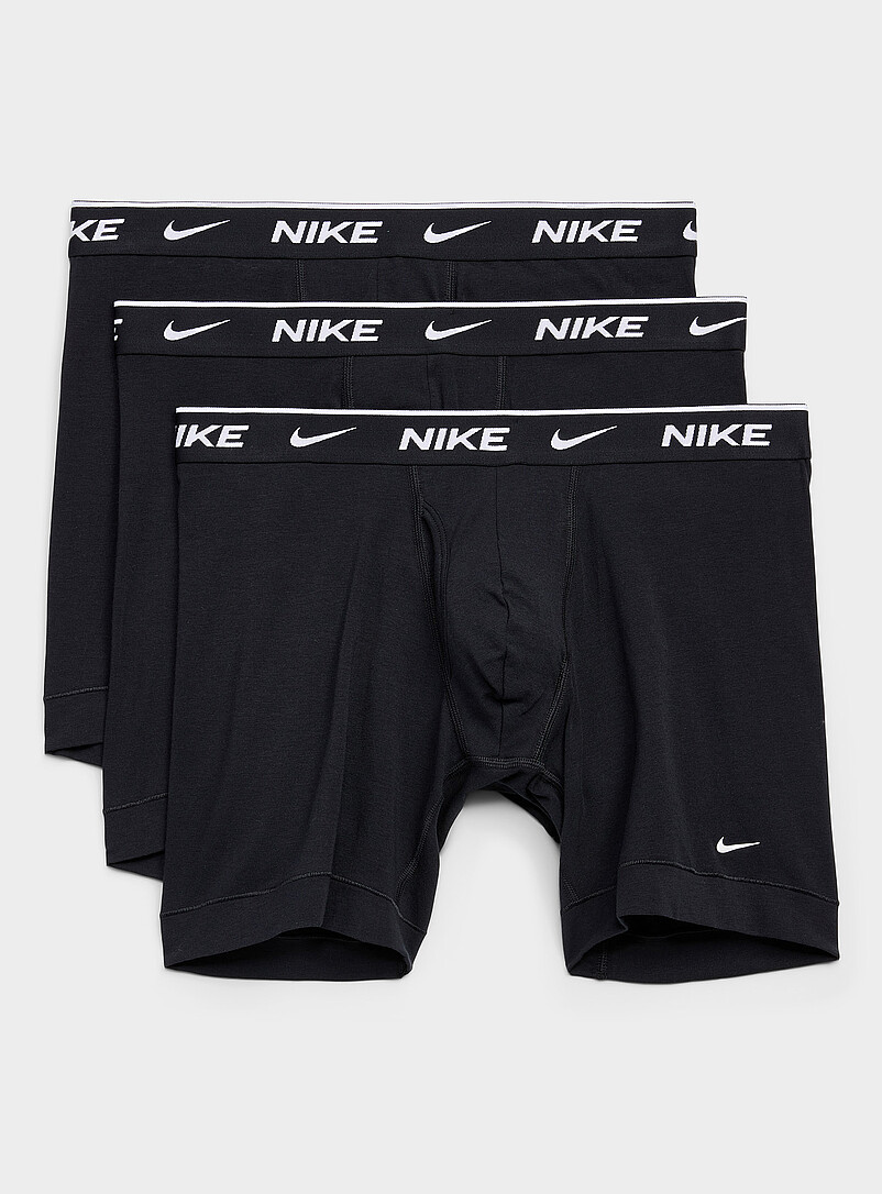 6" white-logo boxer briefs Essential Cotton Stretch 3-pack product image (primary)