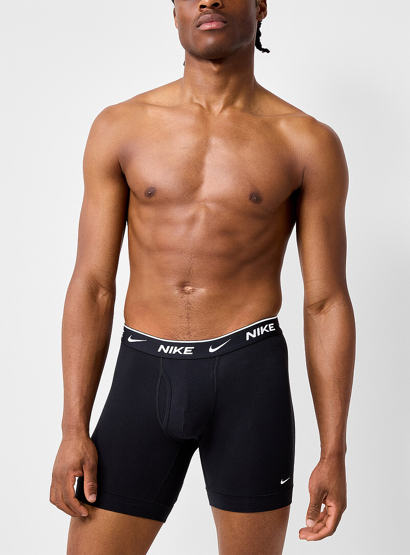 6" white-logo boxer briefs Essential Cotton Stretch 3-pack product image 2