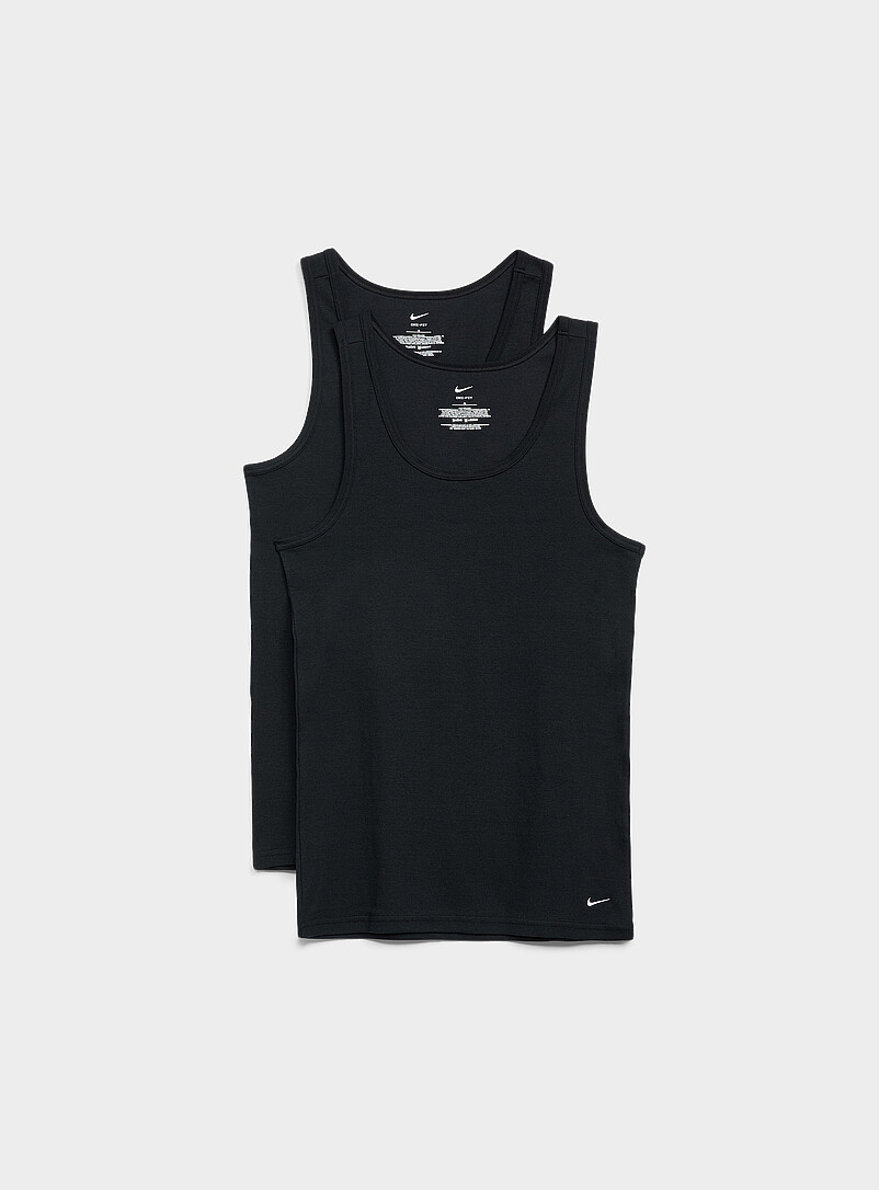 Dri-Fit ribbed tank undershirts 2-pack product image 3