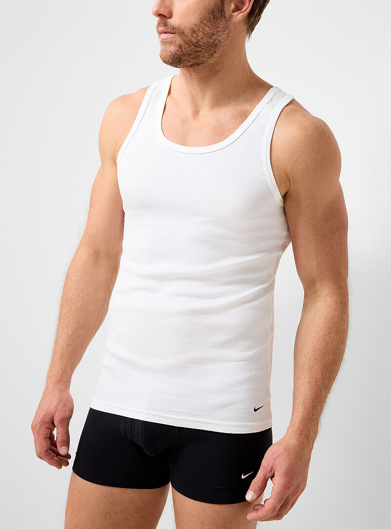 Dri-Fit Ribbed Tank Undershirts 2-Pack