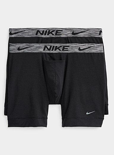 Nike Micro Black & White Boxer Briefs