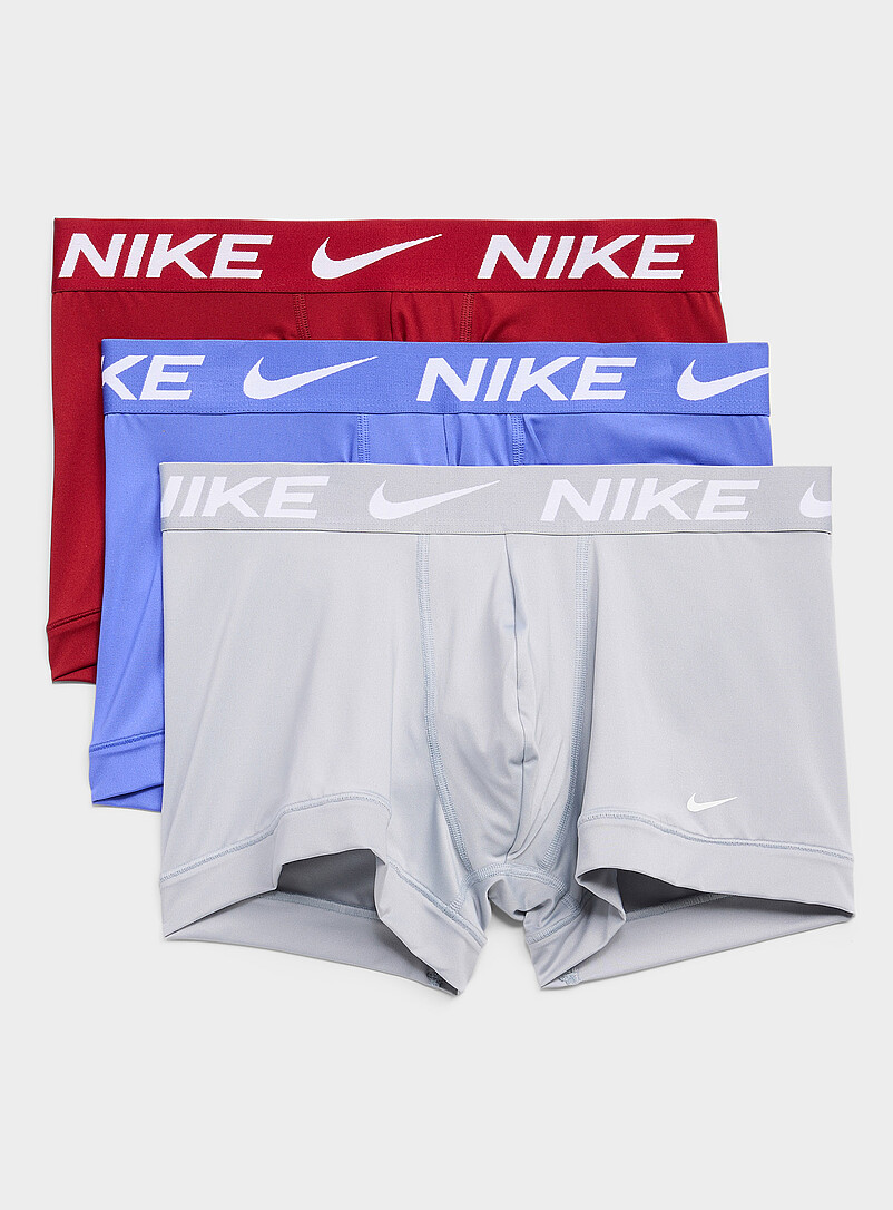 3" blue/grey/red trunks Essential Micro 3-pack product image (primary)