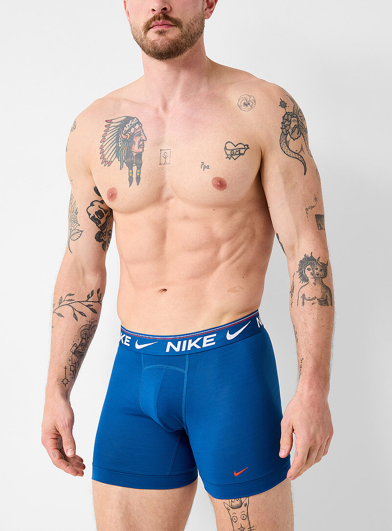6" blue boxer briefs Ultra Comfort 3-pack product image 2