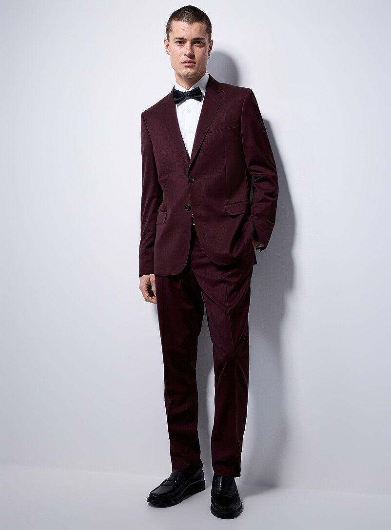 Essential stretch suit jacket Wool weave by Marzotto Stockholm fit - Slim product image 2