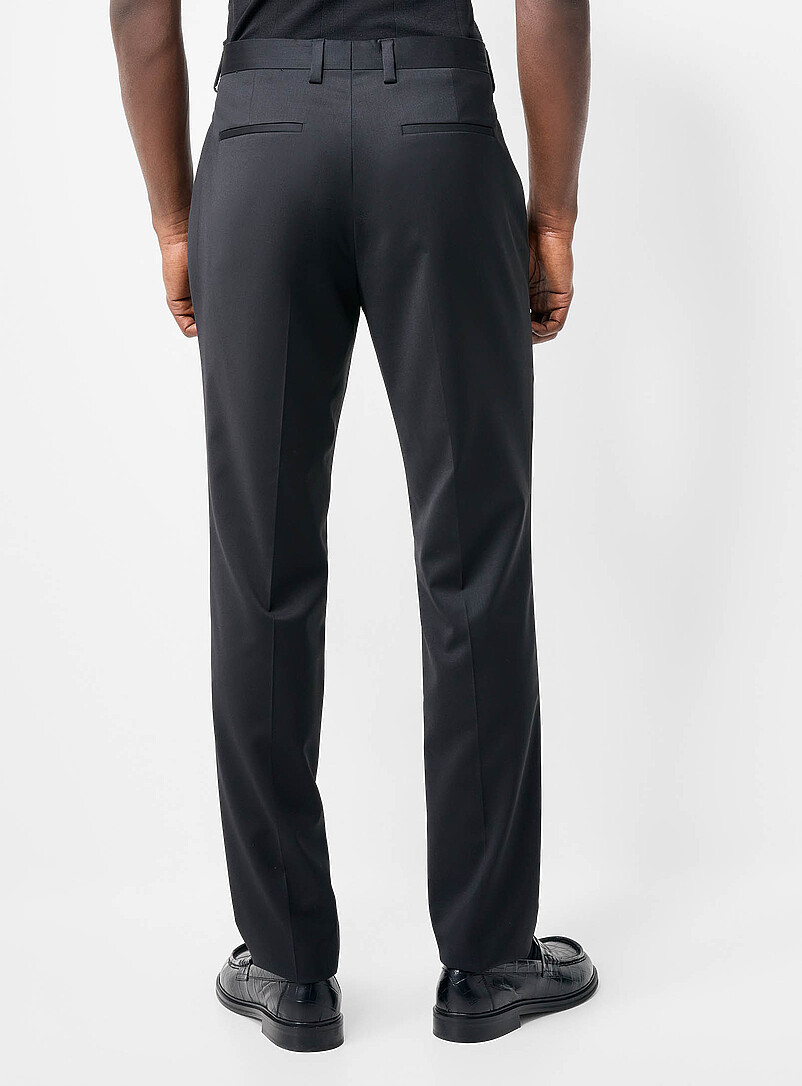 Minimalist pleated pant Wool weave by Marzotto Reykjavik fit - Tapered with pleats product image 3
