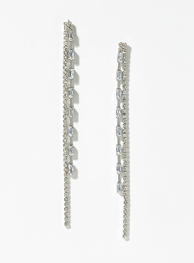 Boucles D'oreilles Longues Garance à 3 Tiges - Franck Herval, Neuf Avec étiquettes