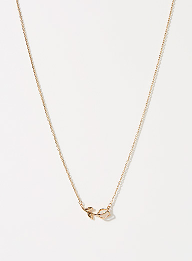 Le collier tulipe iridescente