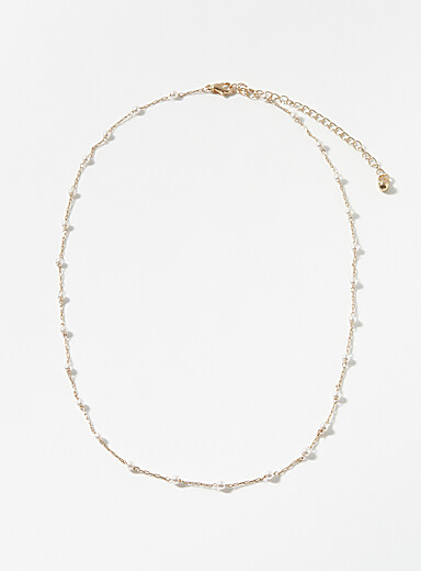 Pearly bead chain