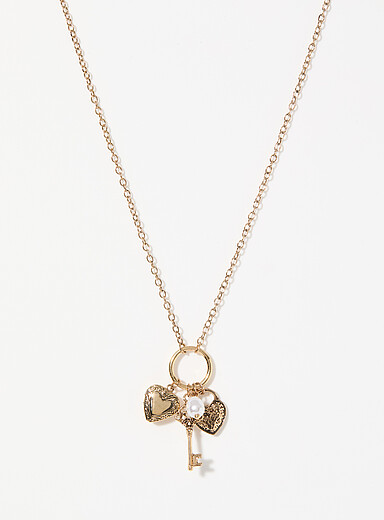 Antique charm chain