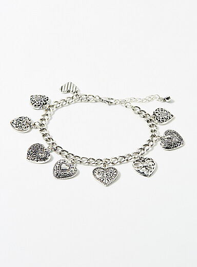 Le bracelet c&oelig;urs antiques