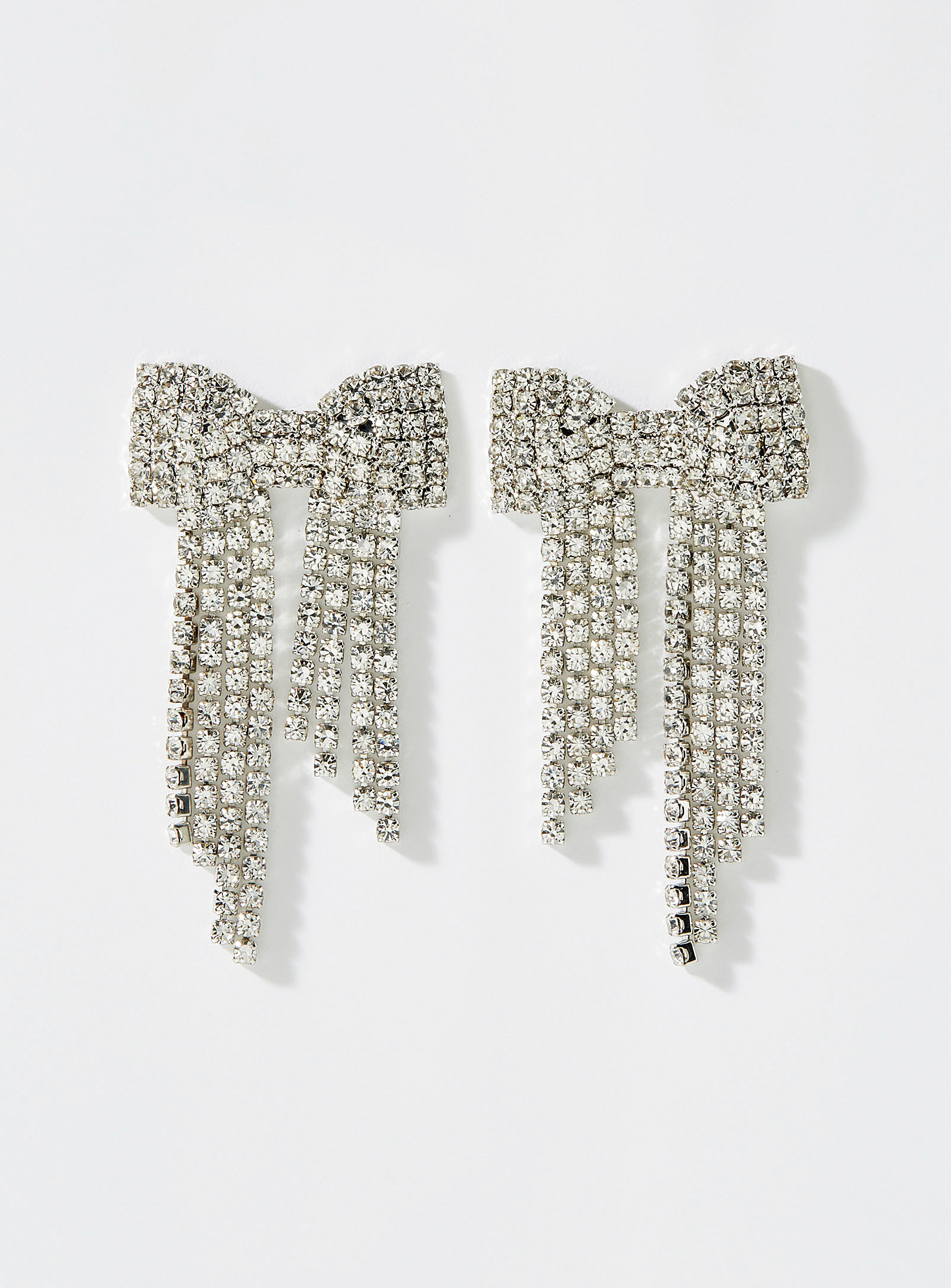 Simons - Women's Large silver earrings