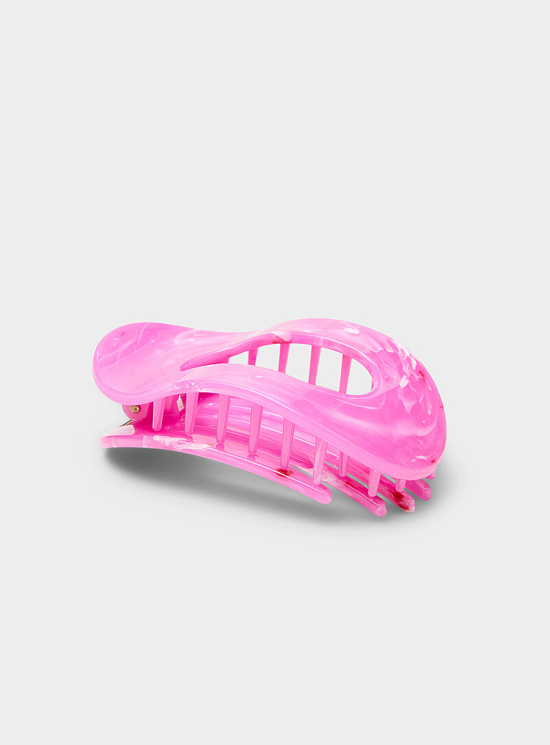 Colourful Wide-Tooth Openwork Clip