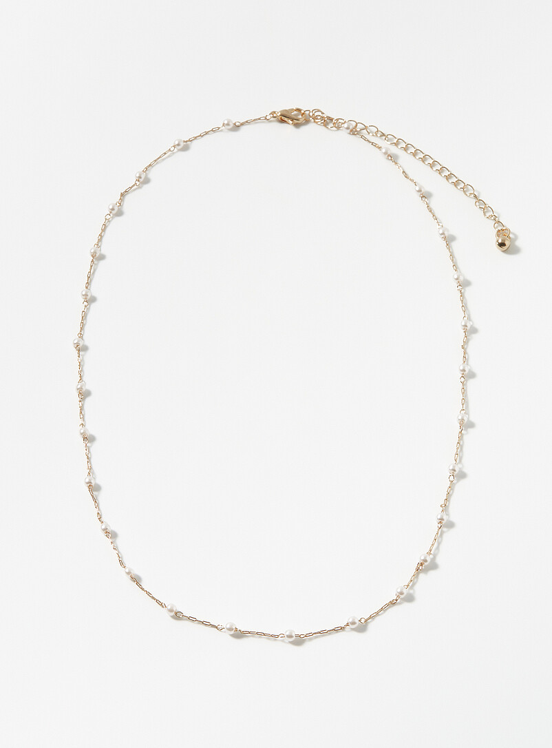 Pearly bead chain product image (primary)