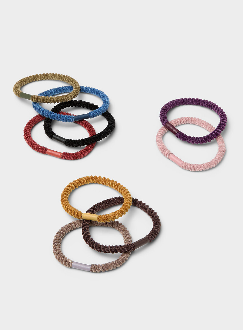 Corduroy elastics Set of 9 product image (primary)