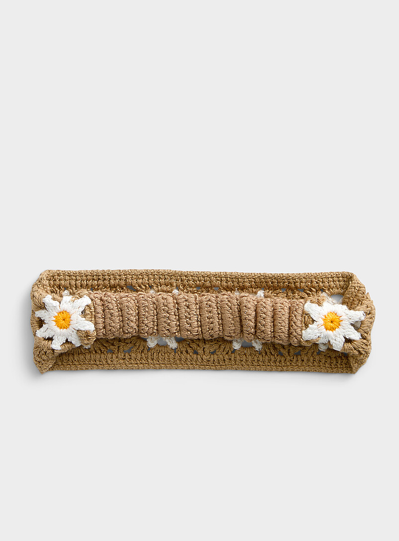 Daisy crochet headband product image 2