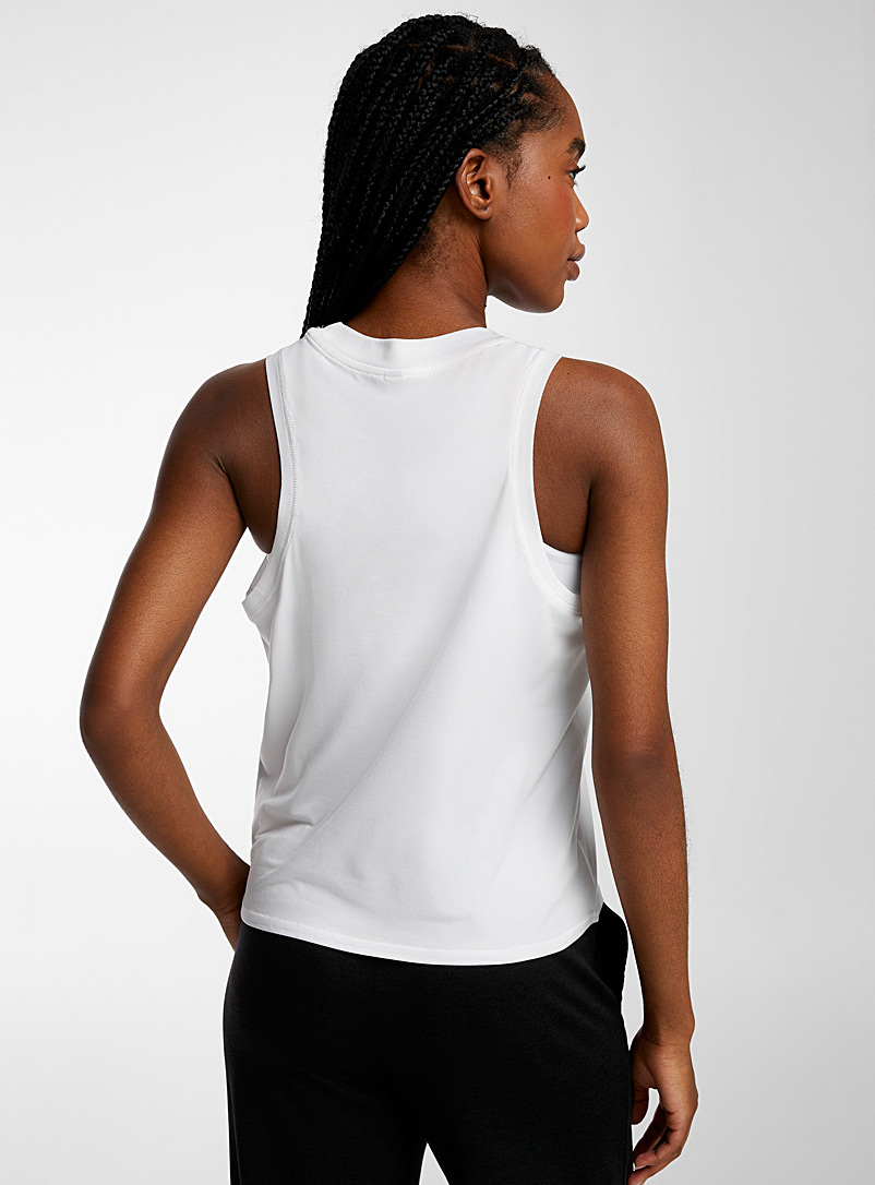 Vuori: La camisole courte Energy Blanc pour femme