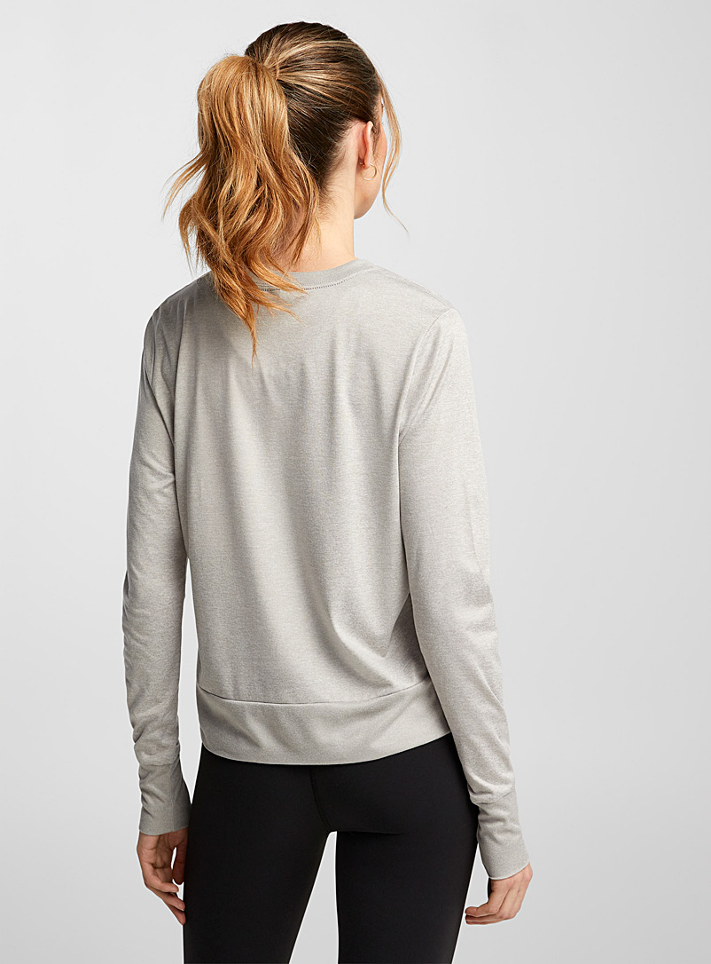 Vuori Grey Coast long-sleeve T-shirt for women