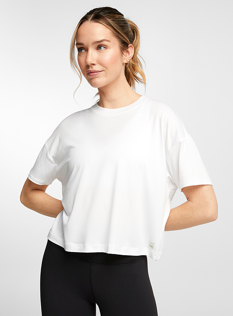 Vuori: Le t-shirt court Energy Blanc pour femme