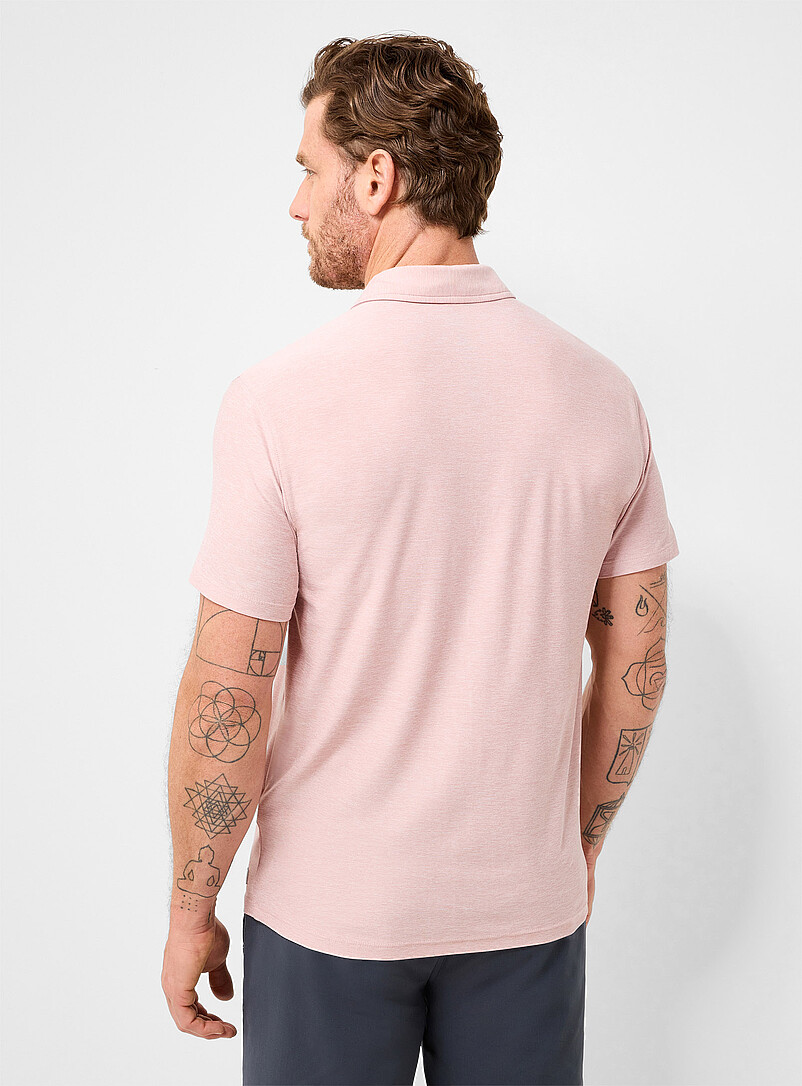 Vuori: Le polo Strato Tech Noir pour homme