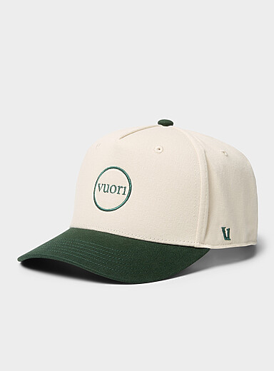 Two-tone cotton cap