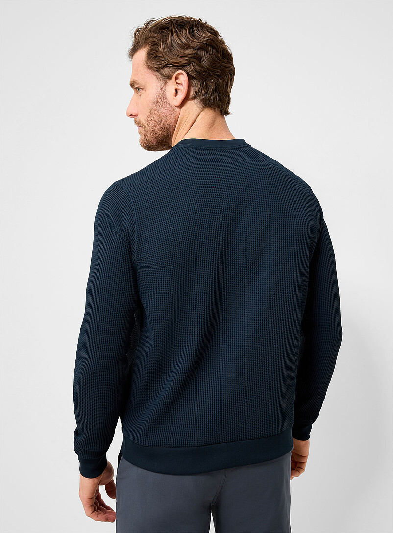 Jamestown waffle crew neck sweatshirt product image 3