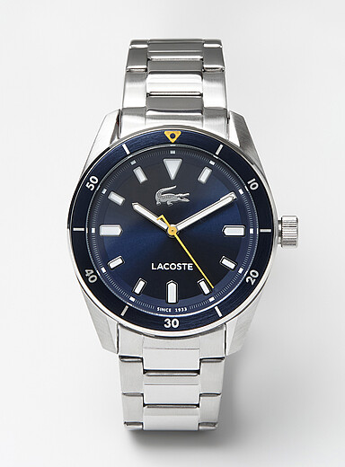 La montre Boston accent color&eacute;