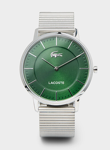 Crocorigin green face watch